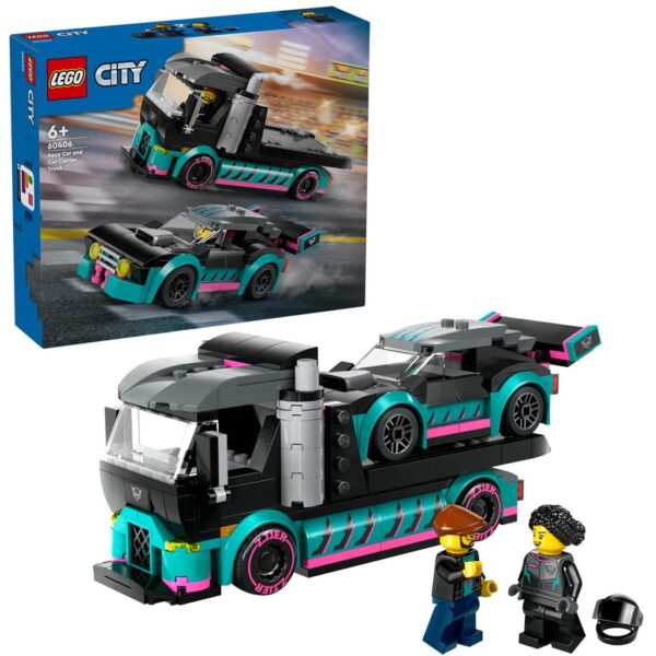 Lego City võidusõiduauto