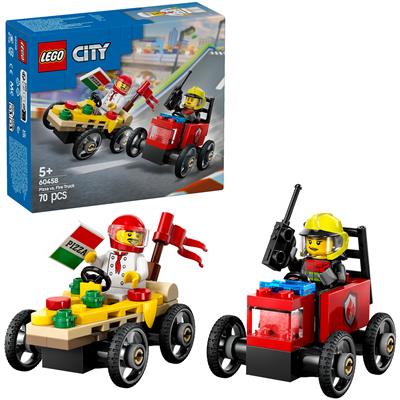 Lego City pizza auto ja tuletõrje