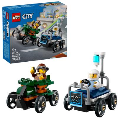 Lego City komplekt haigla voodi ja lennuk