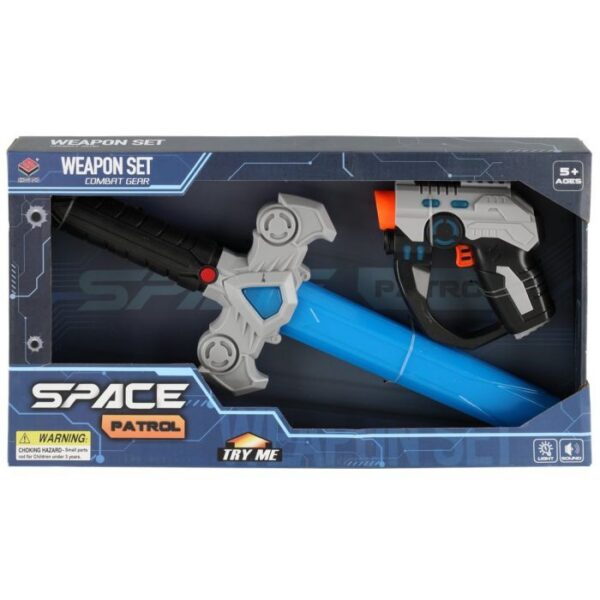 mängupüstolid ja mõõgad