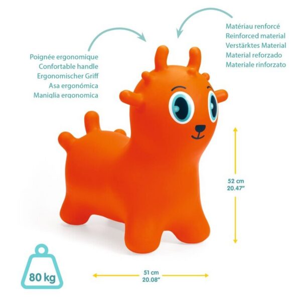 Djeco hüppeloom mitme kinnihoidmiskohaga