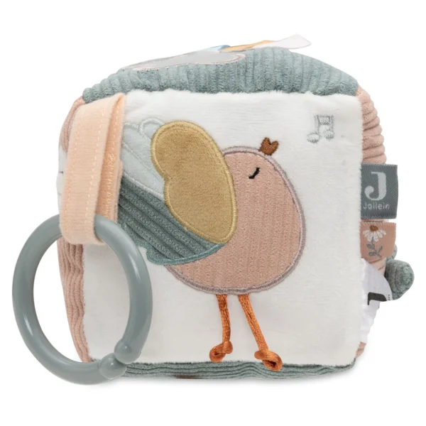 Jollein tegevuskuubik beebidele lindude ja haldjatega