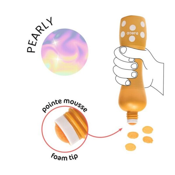 Djeco pärlmutter laste värvid vanuses 3-6 kemikaalide vabad