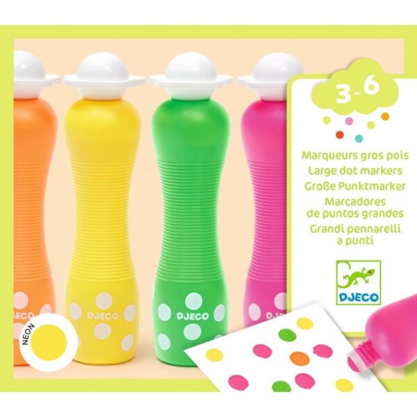 Djeco laste värvid 3-6 aastastele kemikaalide vabad