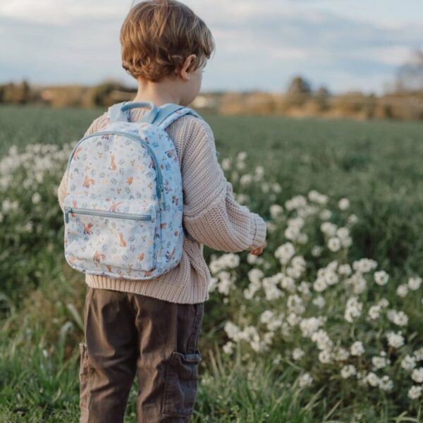 Little Dutch laste seljakott rihmadega reguleeritav sinine forest friends
