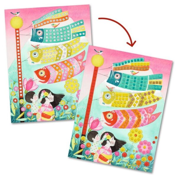 Djeco vaht mosaiikidest tehtav pilt