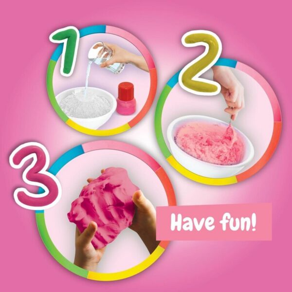 lõhnav plastiliini valmistamise komplekt roosa