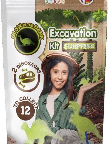 üllatuspakk väljakaevatavad dinosaurused