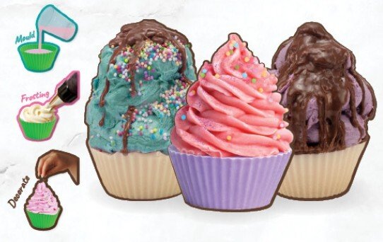 teaduskomplekt muffinite seebitegemise komplekt