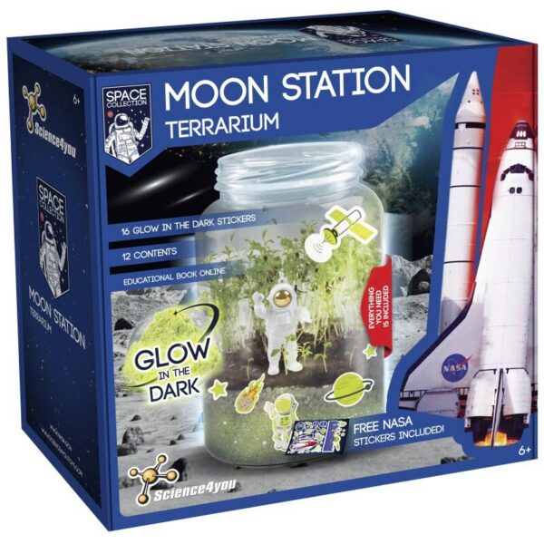arendav laste teaduskomplekt Nasa kuujaam taimede kasvatmise komplekt kuul