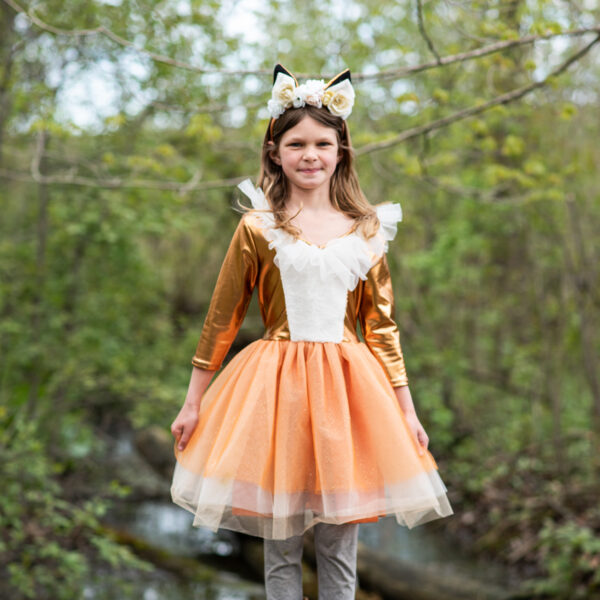 Great Pretendersi laste rebase kostüüm kleit sabaga ja kõrvad