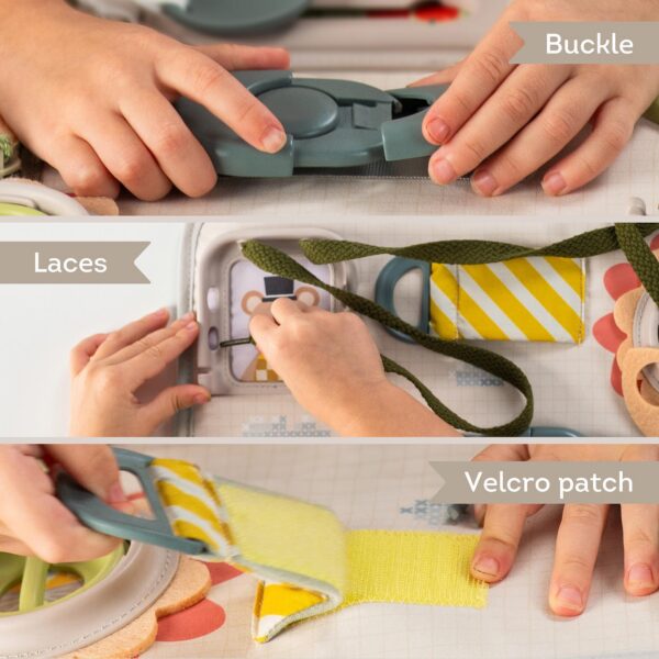 beebide aktiivsusmatt erinevate lukkude ja rihmadega