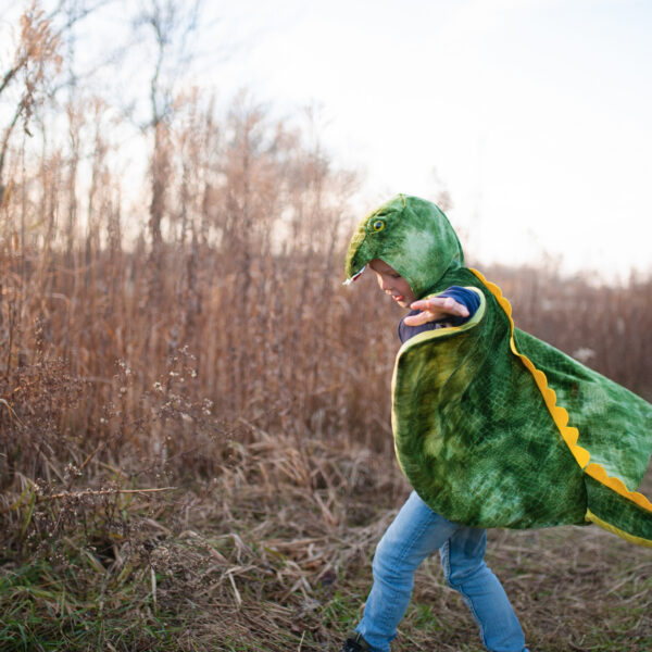 Great Pretendersi laste dinosauruse t-rexi keep kapuutsiga kostüüm