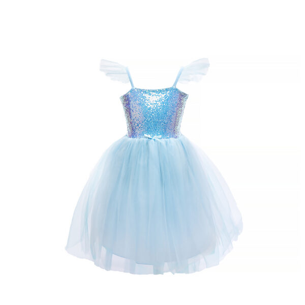 Great Pretenders laste sinine sädelev printsessi tüllkleit