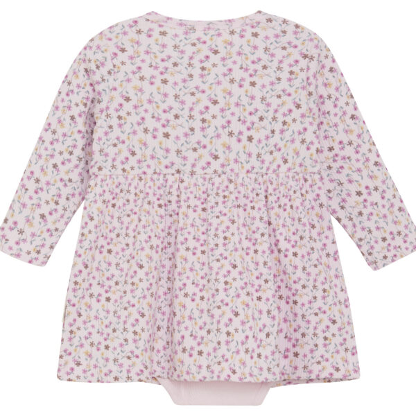 minymo beebide lilledega venivast materjalsit kleit