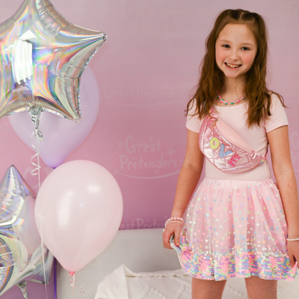 Great Pretenders laste tüdrukute roosa kõhukott