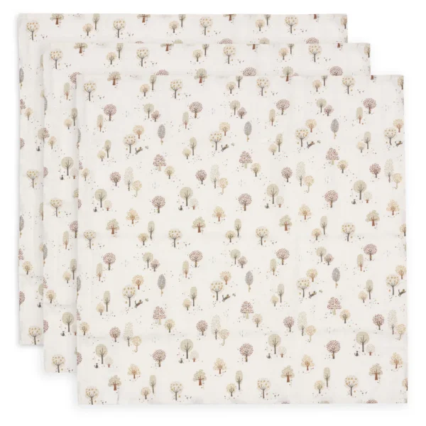Jollein Tiny Park musliinist beebirätikute komplekt