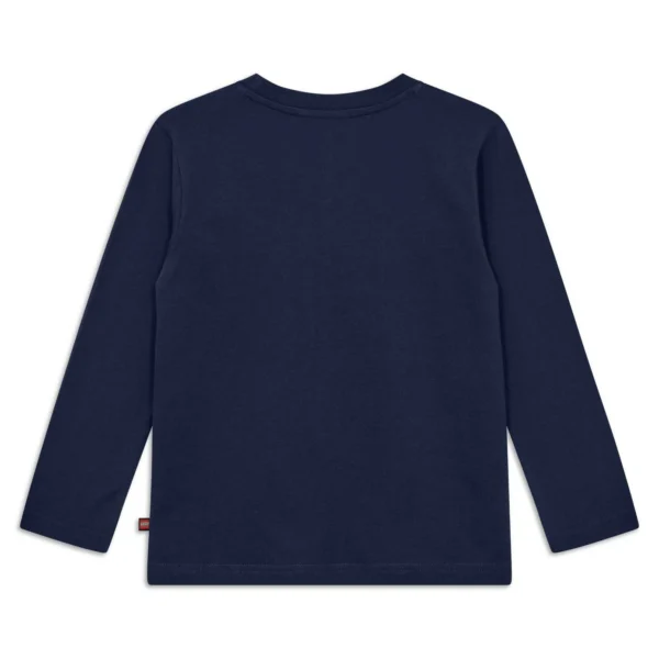 Pikkade varrukatega poiste tumesinine t-särk Lego Ninjago