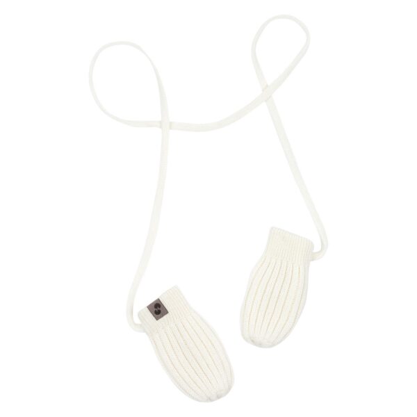 Nordbaby valged meriinovillast beebikindad