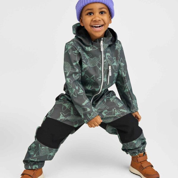 Reima veekindel softshelli laste roheline kombekas