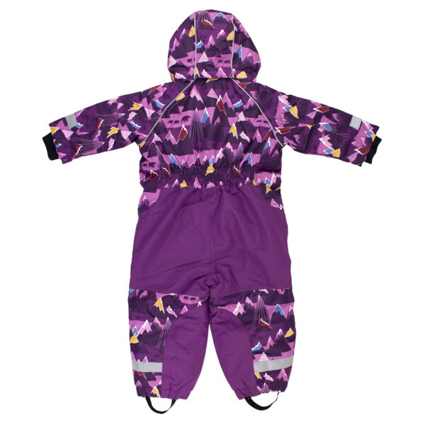 Villervalla tüdrukute roosa talvekombekas