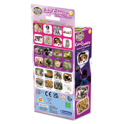 Alternative view of Projektor/taskulamp Armsad loomad E4002