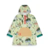 Hello Hossy laste vihmakeep poncho roheline matkamine