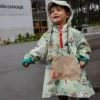 Hello Hossy laste vihmakeep poncho roheline matkamine
