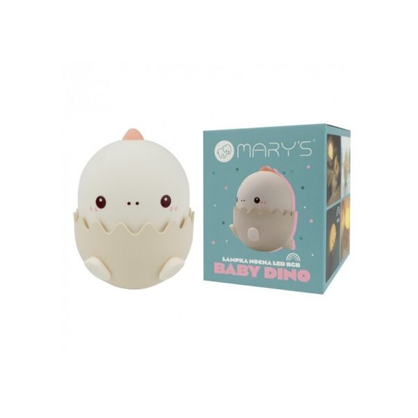 laste silikonist öölamp väike dinosaurus