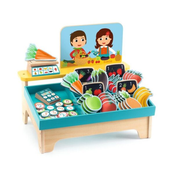Djeco puidust turu müügileti komplekt