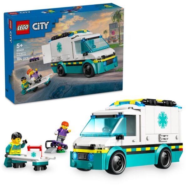 LEGO City kiirabiauto mänguasjaga