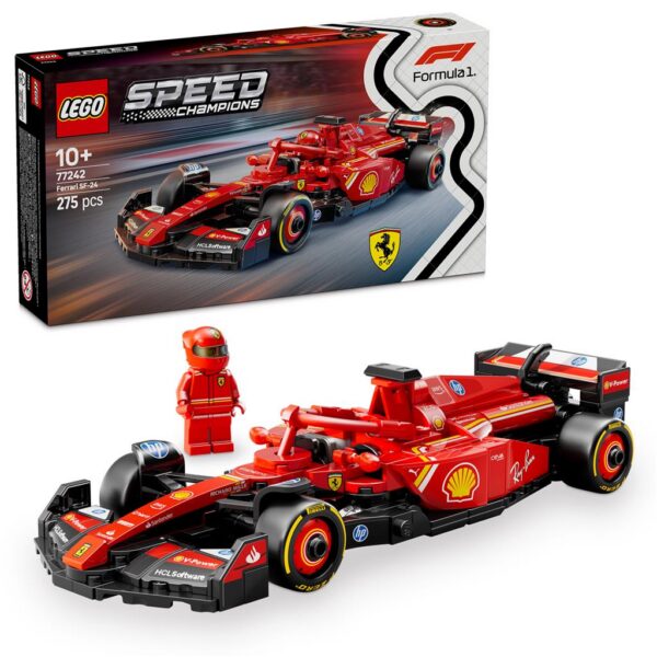 LEGO Speed ​​Champions Ferrari SF-24 F1 võidusõiduauto