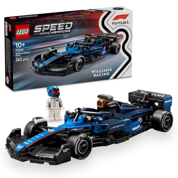 LEGO vormel 1 Williams Racing FW46 F1 võidusõiduauto
