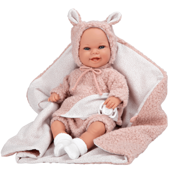 Arias suur riietega beebinukk tekkiga