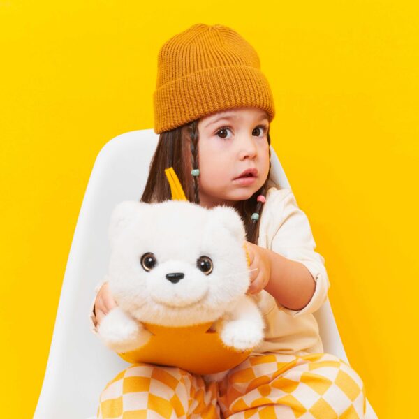 pehme mänguasi valge suur kass Milo