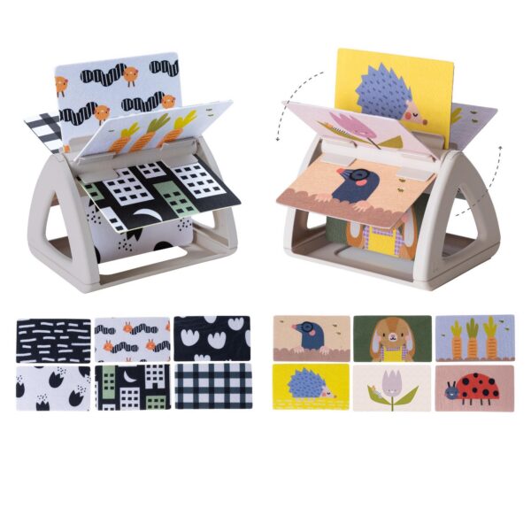 Taf Toys keerlev arenguraamat