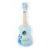 laste sinine puidust kitarr õpetusega