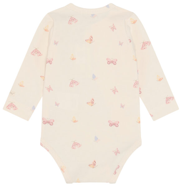 Fixoni liblikatega beebide puuvillane body