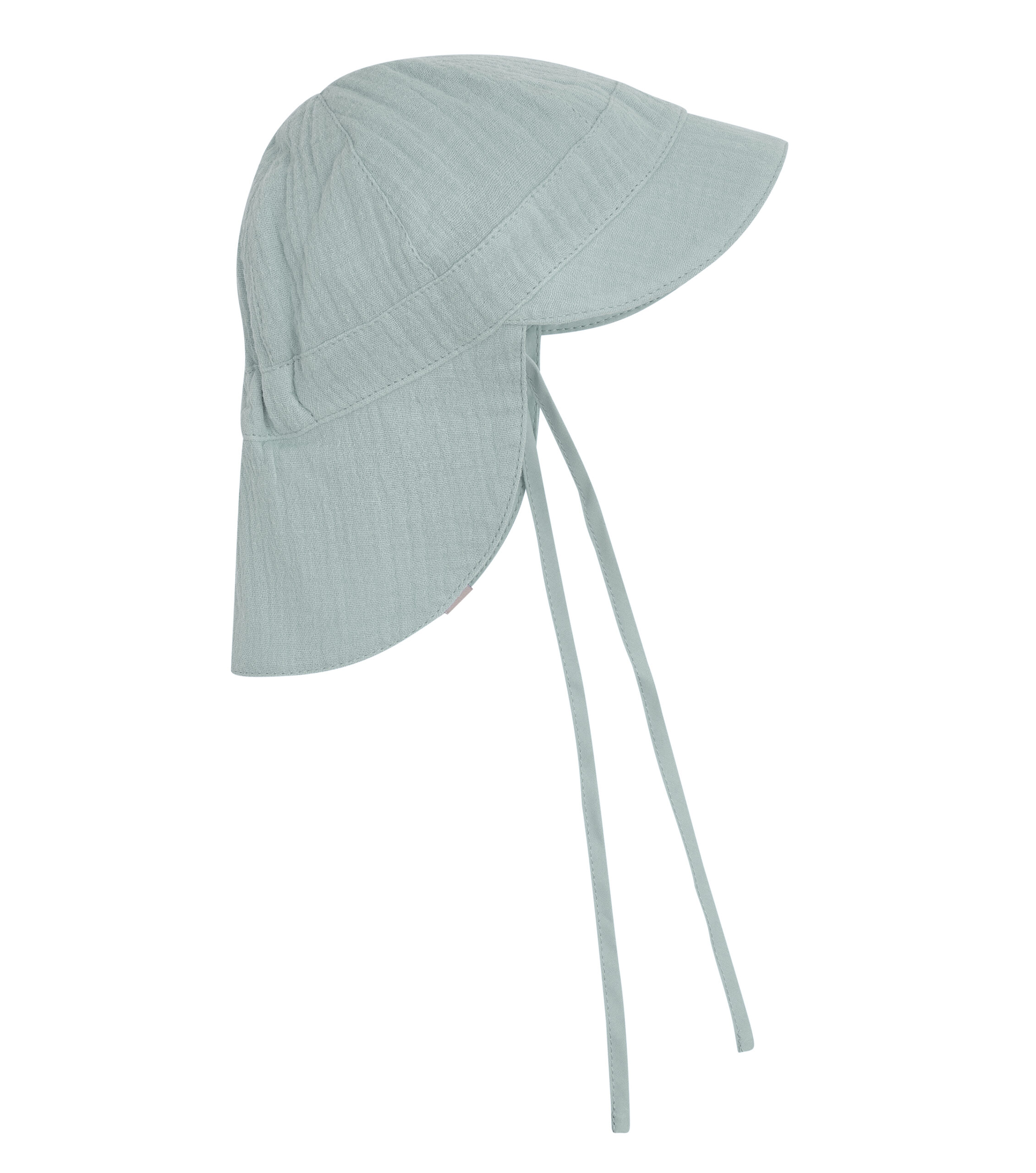 laste roheline puuvillast musliinist suvemüts