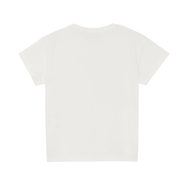 creamie tüdrukute valge lillede ja südamega pluus