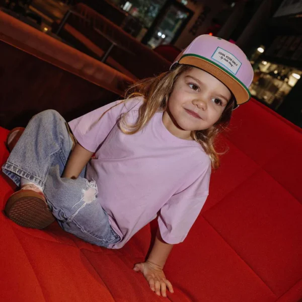 Hello Hossy laste roosa reguleeritav nokamüts