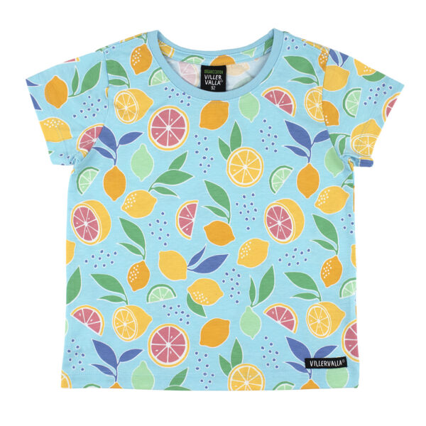 Villervalla sinine sidrunitega pluus