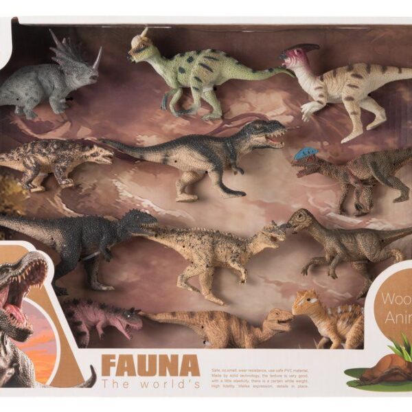 dinosauruste mängukomplekt