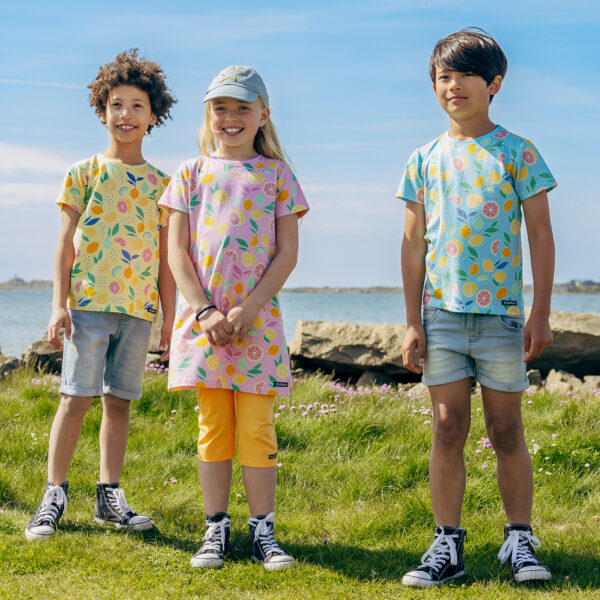 Villervalla sinine sidrunitega pluus