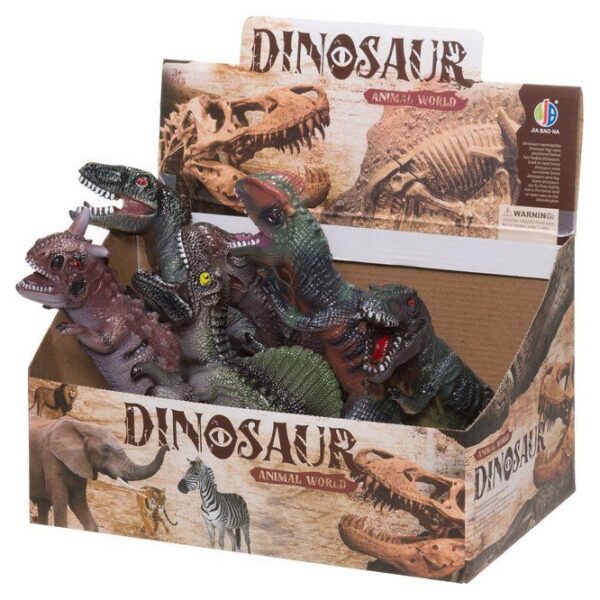 plastikust mängu dinosaurus