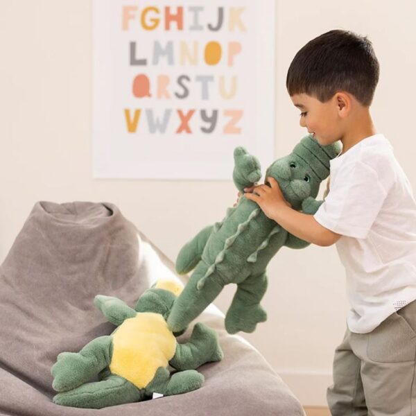 pehme suur roheline krokodilli kaisukas