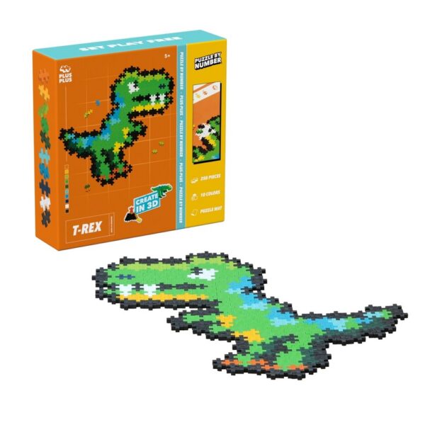 Plus Plus dinosauruse ehitamise komplekt