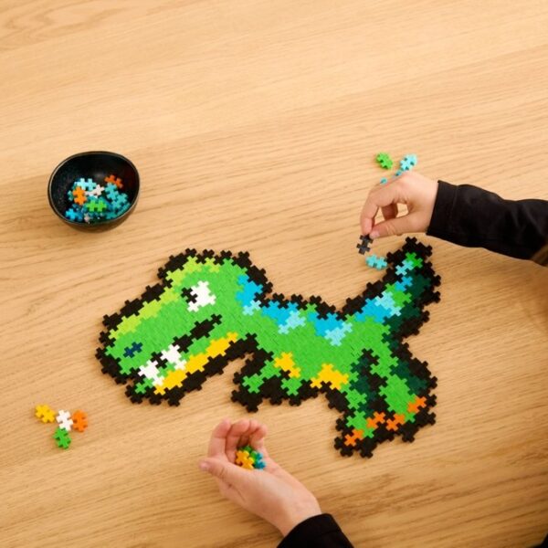 Plus Plus dinosauruse ehitamise komplekt