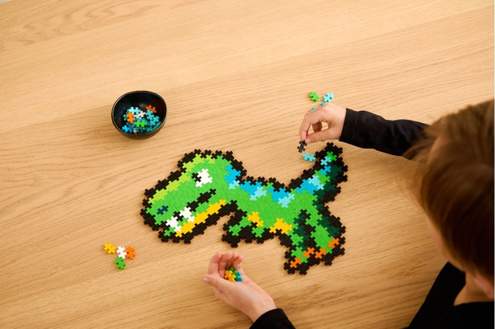 Plus Plus dinosauruse ehitamise komplekt