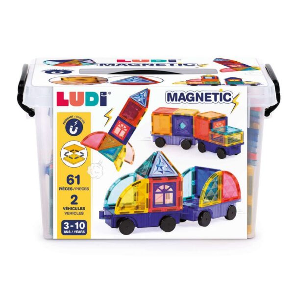 LUDI magnetklotside ehituskomplekt autod